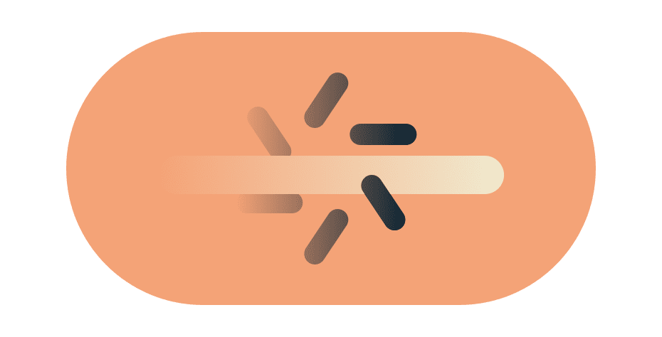 إيماءة التمرير عبر رمز التخزين المؤقت لتوضيح تجاوز قيود اتصالات الإنترنت المحدودة.
