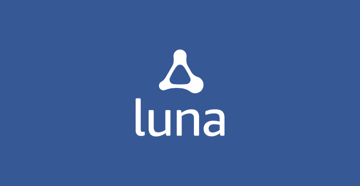 شعار Amazon Luna.