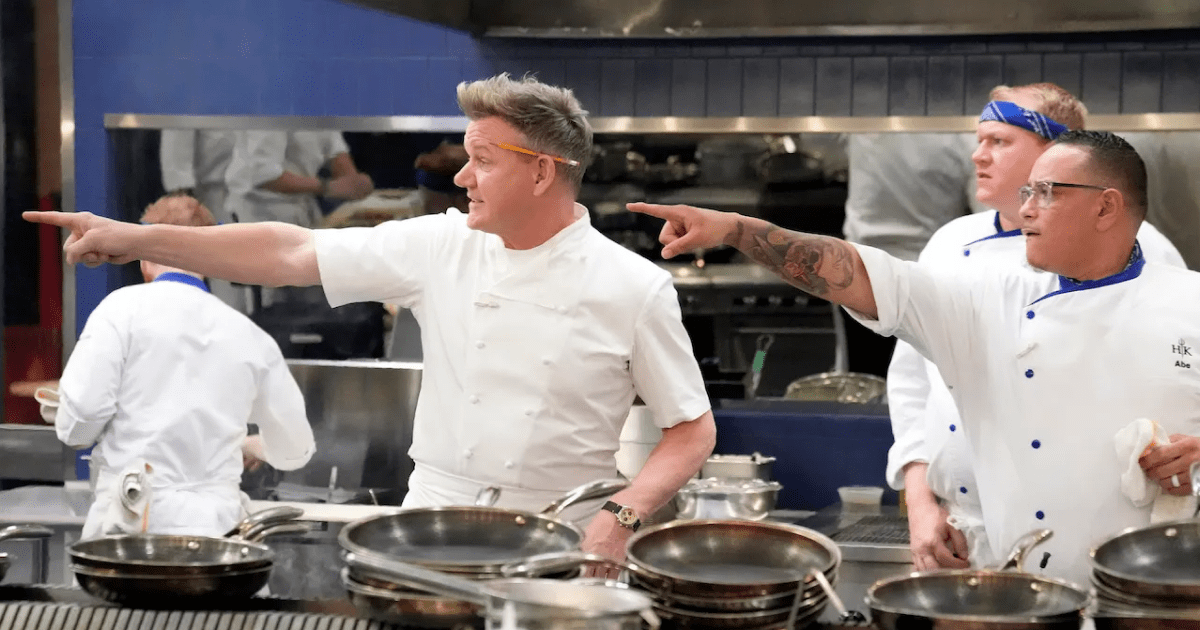 Gordon Ramsay in Hell's Kitchen